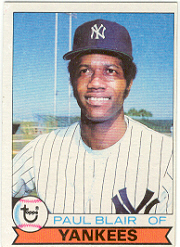 1979 Topps Baseball Cards      582     Paul Blair
